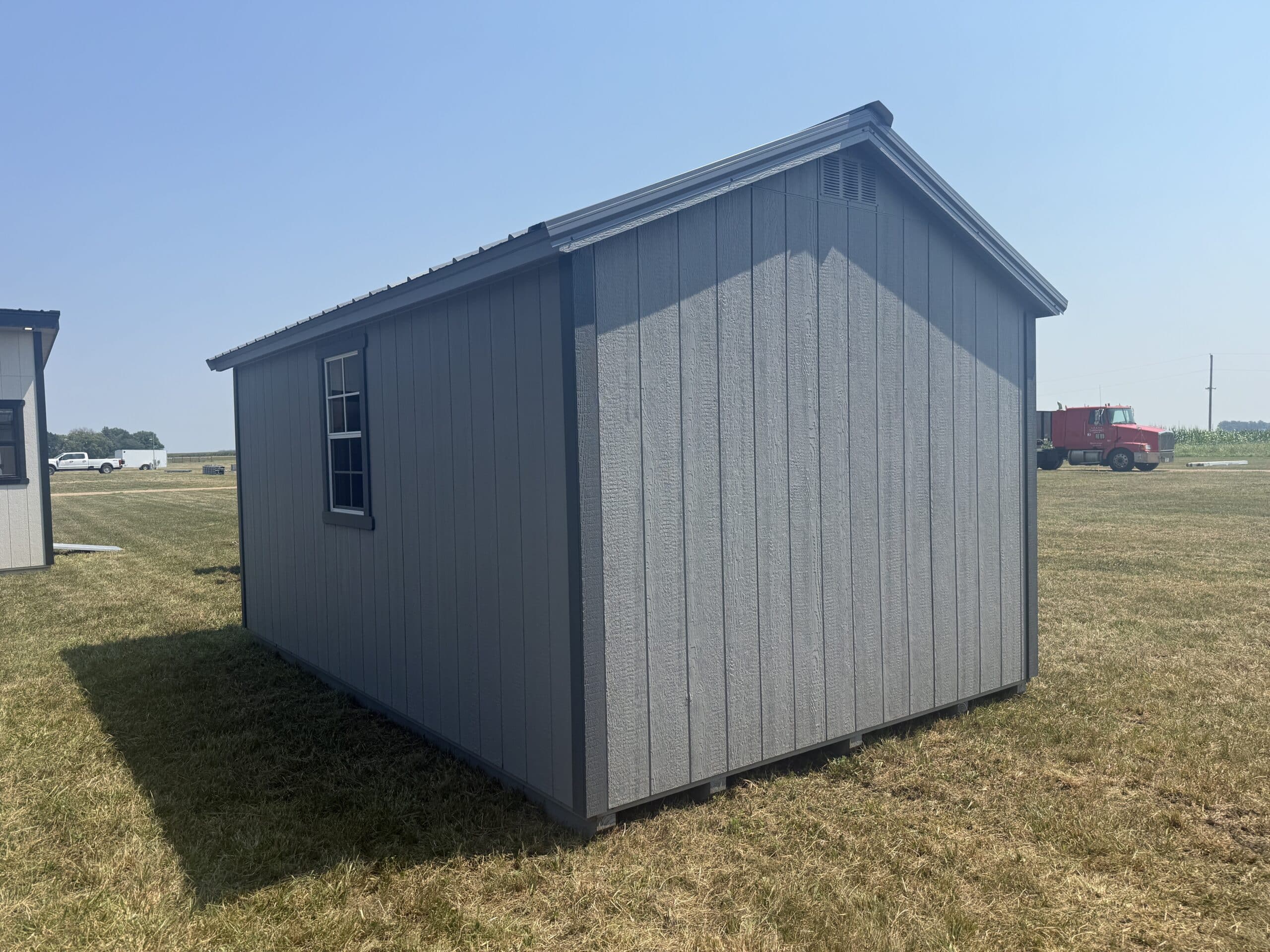 10X16 Garden Shed S/N 3005 Location Buffalo Lake, MN Farmfest - Image 3
